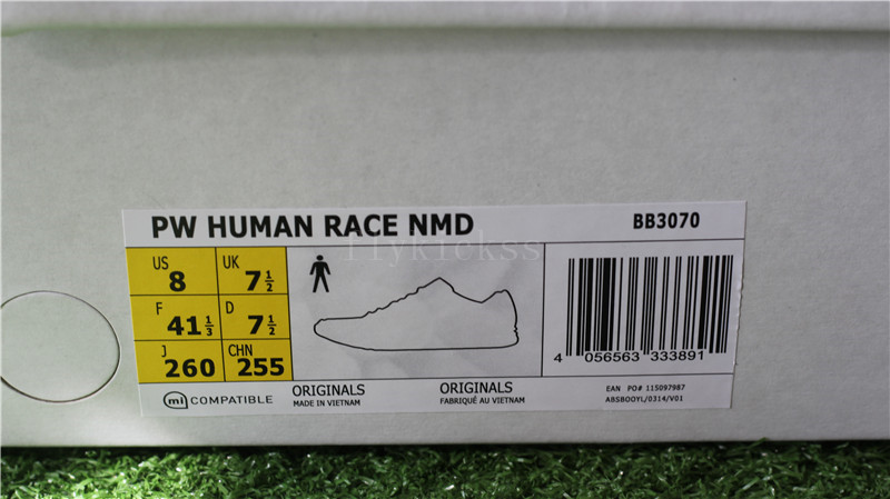 Original Pharrell Williams NMD Human Race TANGERINE